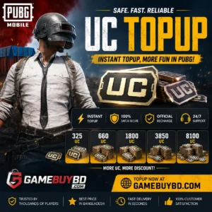 PUBG Mobile UC Topup GameBuyBD