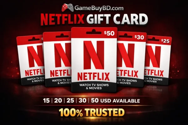Netflix Gift Cards USD