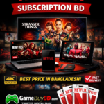 Netflix Subscription BD by GameBuyBD.com
