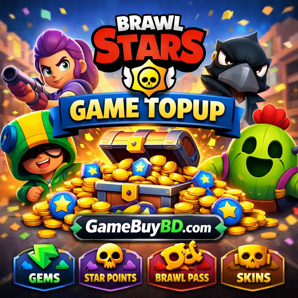 100% Trusted Brawl Stars Top Up In BD - GameBuyBD.com