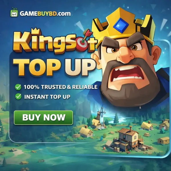 Kingshot Topup BD by GameBuyBD. Bkash, Nagad, Rocket Topup