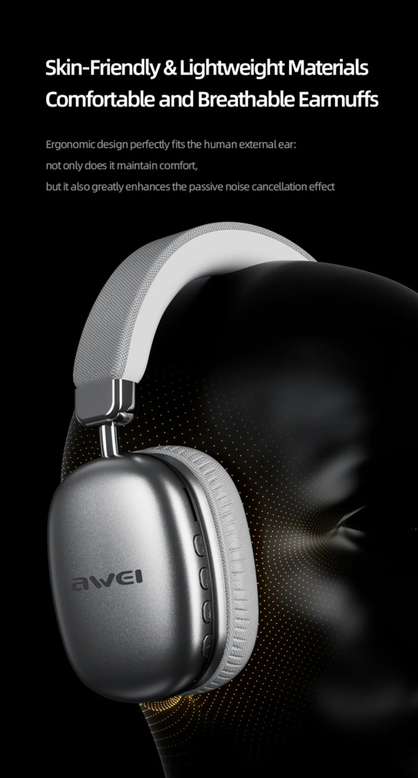 Awei AT7 True Wireless HiFi Overhead Earphone