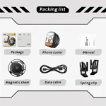 Memo CX14 Phone Cooler with 2000mAh Battery Pack