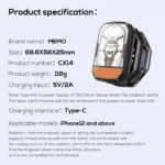 Memo CX14 Phone Cooler with 2000mAh Battery Pack
