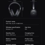 Hoco W35 Max ANC Bluetooth Wireless Headphone