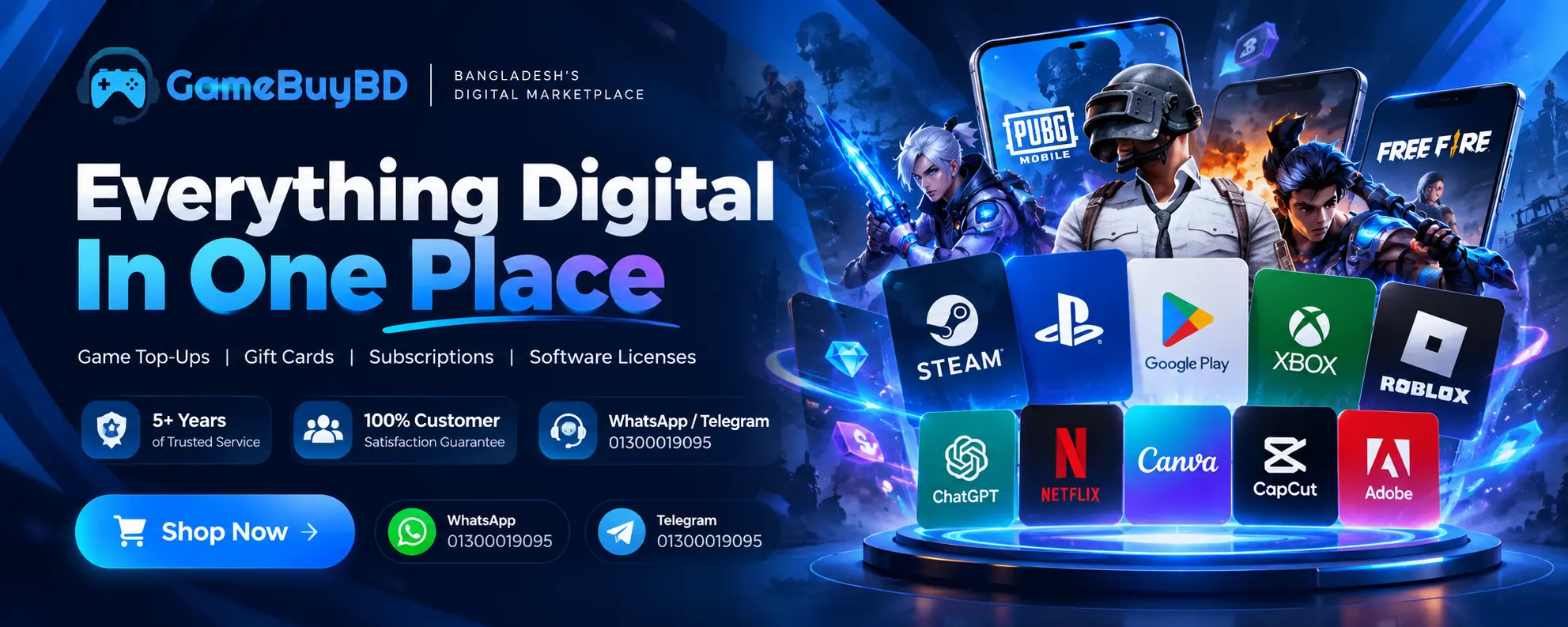 GameBuyBD Digital Marketplace Banner